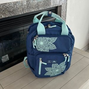 COPY - Life is Good High Sierra Blue Flower Backpack